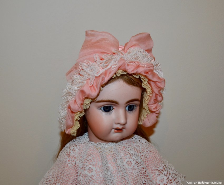 Боннет для антикварной куклы (фото 2)