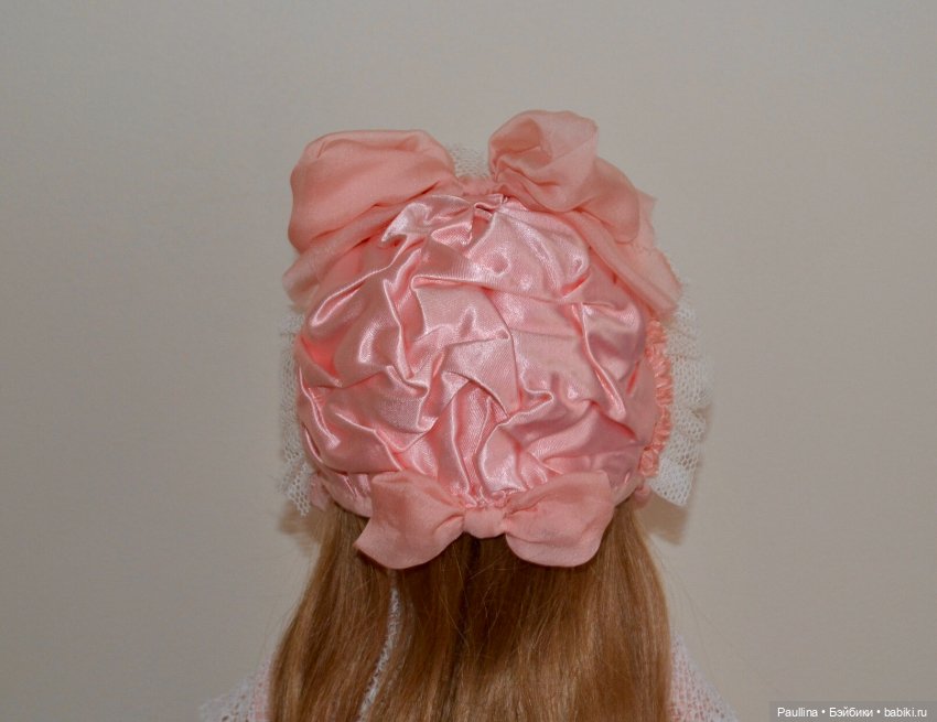 Боннет для антикварной куклы (фото 8)