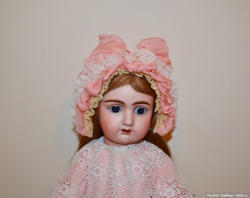 Боннет для антикварной куклы (фото 10)