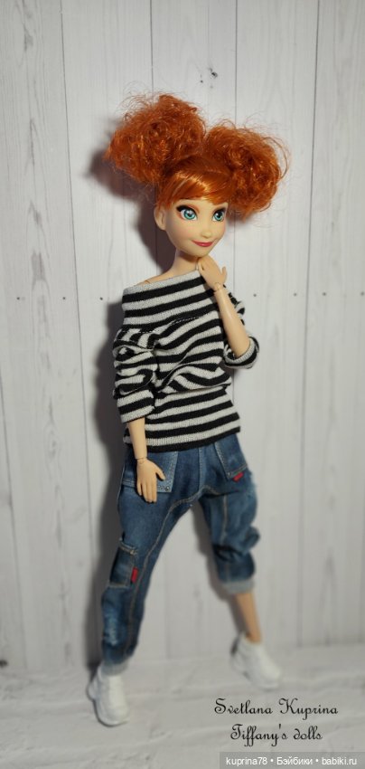 Джинсы на барби — Одежда для кукол (фото 3)