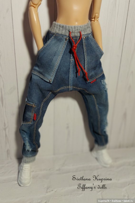 Джинсы на барби — Одежда для кукол