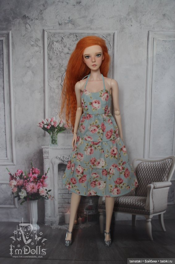 Кукла гибрид ООАК с одеждой и обувью голова Dollmore, тело MengF (фото 7)