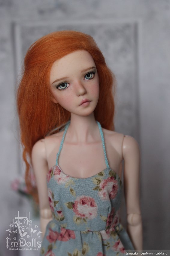 Кукла гибрид ООАК с одеждой и обувью голова Dollmore, тело MengF (фото 2)