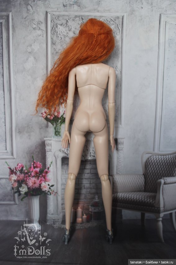 Кукла гибрид ООАК с одеждой и обувью голова Dollmore, тело MengF (фото 5)