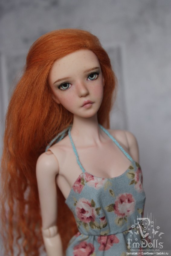 Кукла гибрид ООАК с одеждой и обувью голова Dollmore, тело MengF (фото 9)