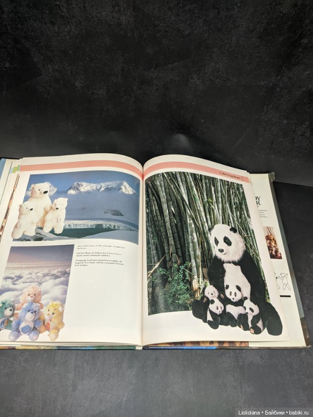 Книга "История мишек Тедди". 1985 год