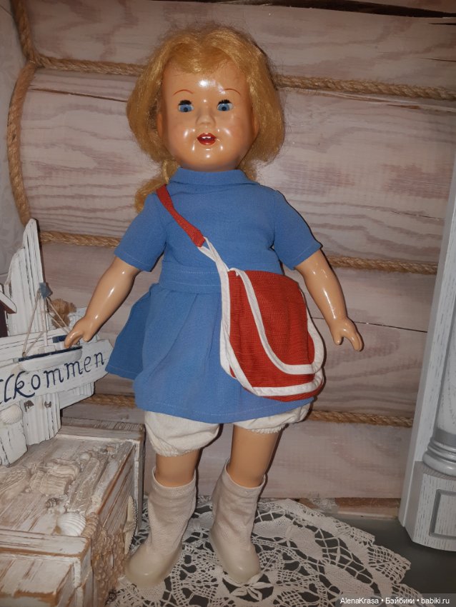 Кукла СССР паричковая прессопилочная (фото 7)