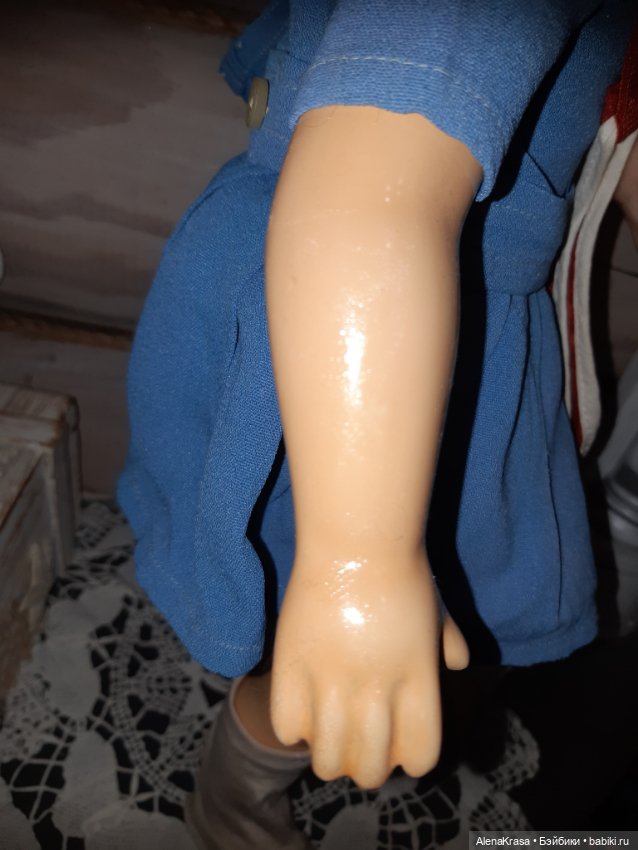 Кукла СССР паричковая прессопилочная (фото 4)