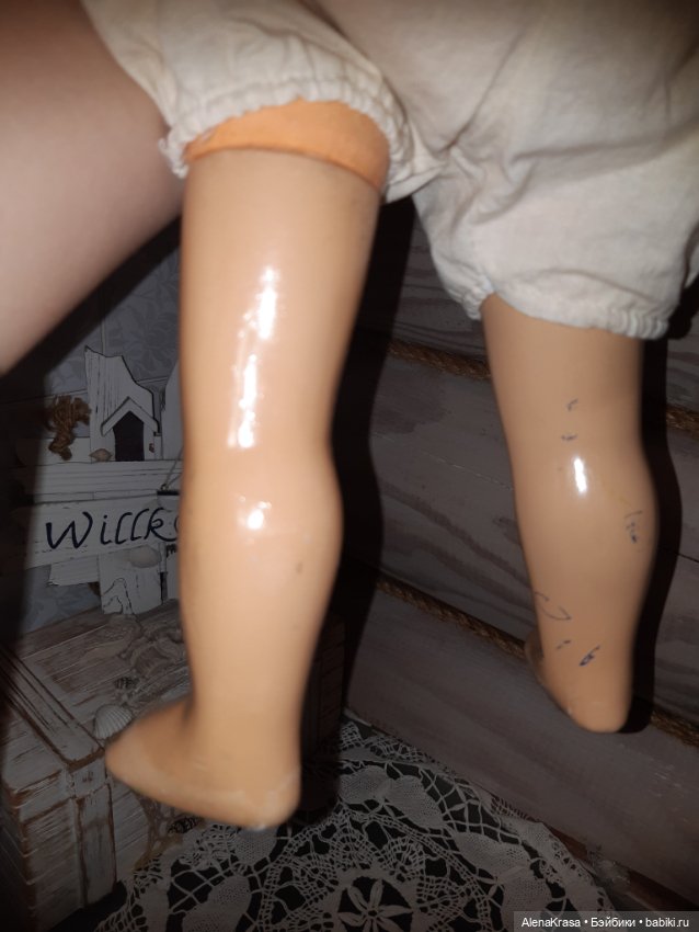 Кукла СССР паричковая прессопилочная (фото 2)