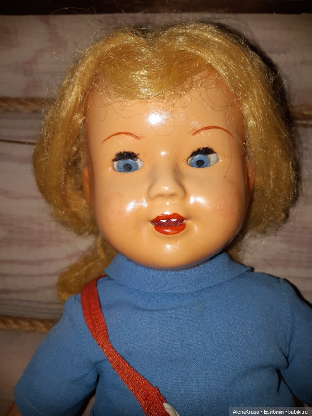 Кукла СССР паричковая прессопилочная (фото 6)
