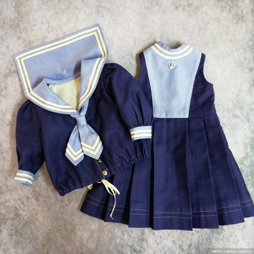 Выкройка костюма матроска (фото 2)