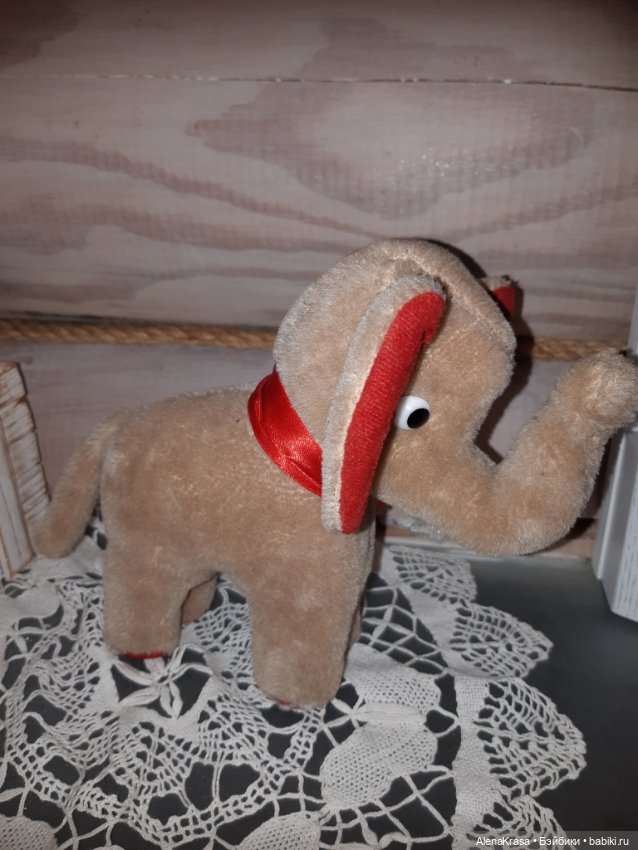 Слоник Германия — Винтажные куклы и игрушки детства