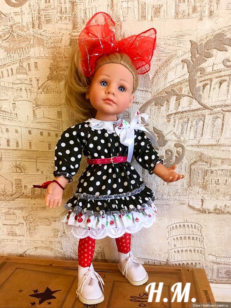 Яркие наряды для Готц и кукол подобного формата (фото 9)