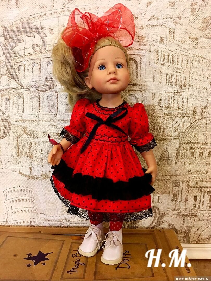 Яркие наряды для Готц и кукол подобного формата (фото 8)