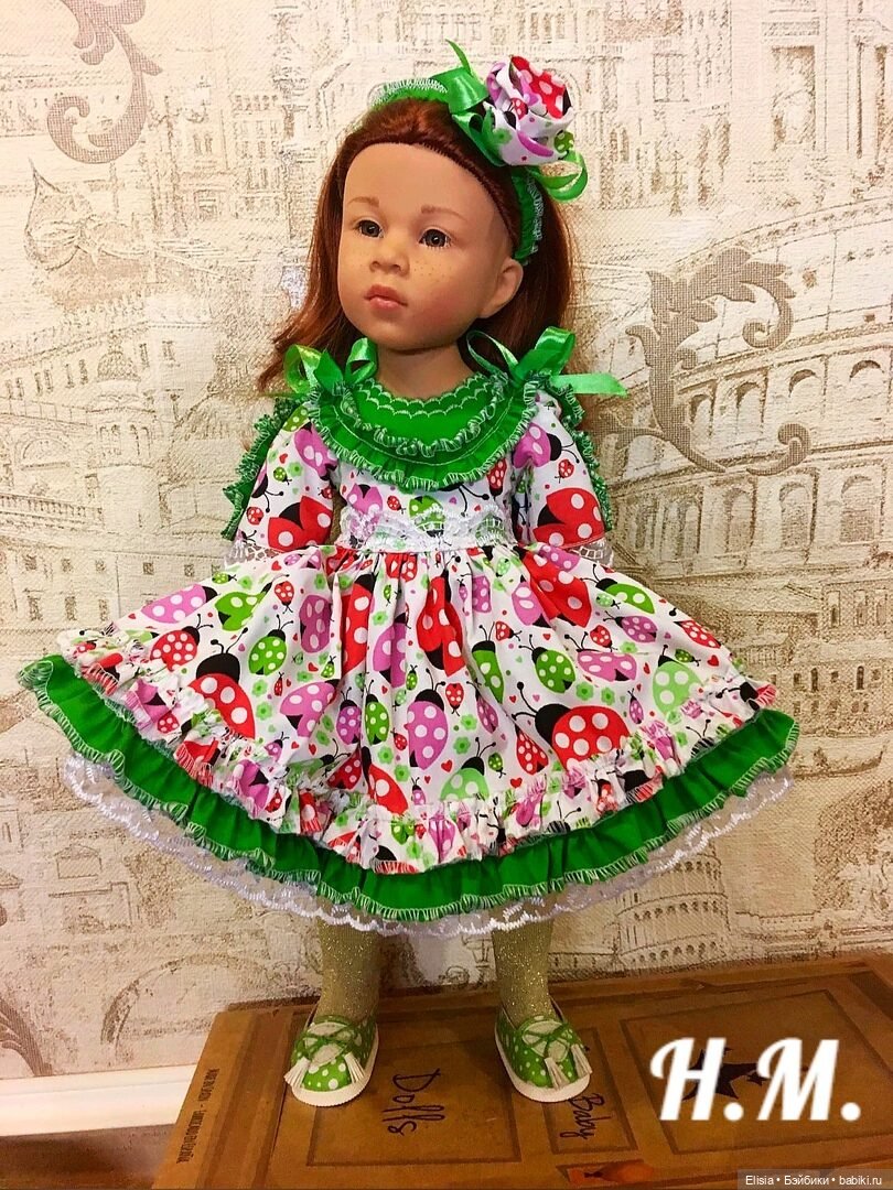 Яркие наряды для Готц и кукол подобного формата (фото 6)