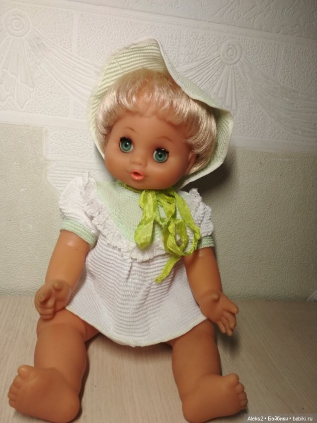 Кукла ГДР Бигги Biggi в родной одежде и вязанное платье в подарок (фото 5)