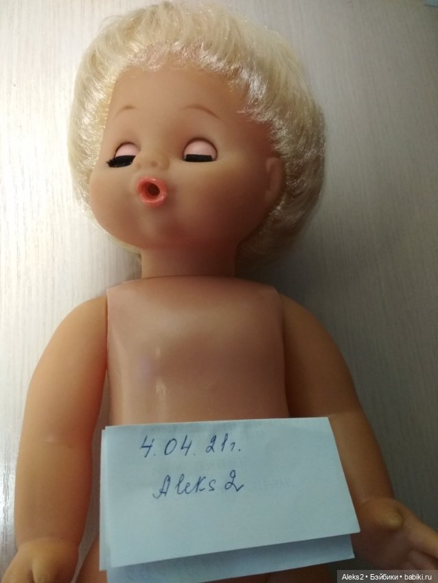 Кукла ГДР Бигги Biggi в родной одежде и вязанное платье в подарок (фото 4)