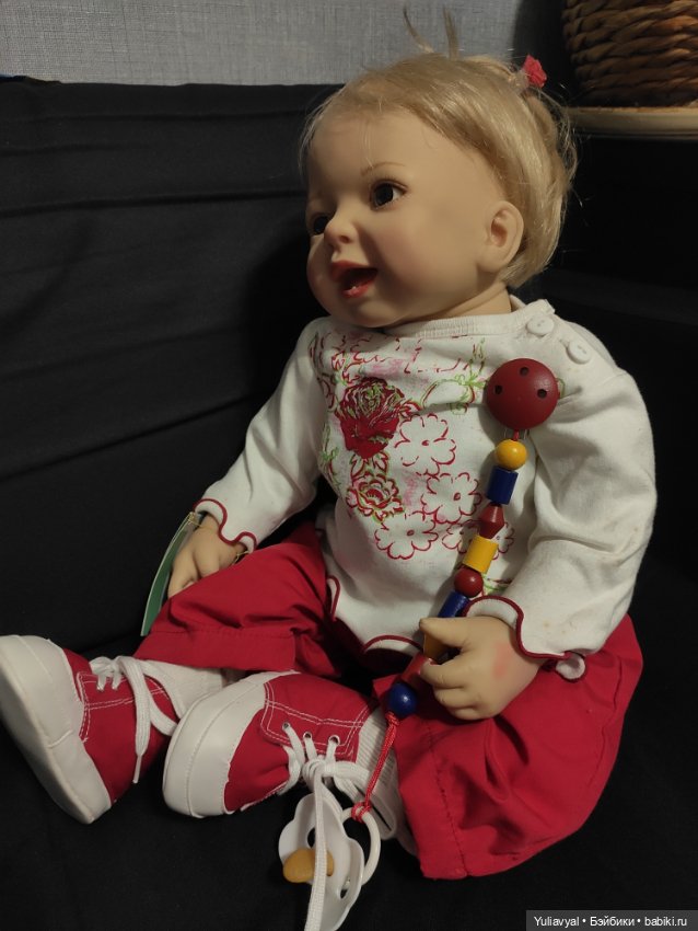 Силиконо-виниловая малышка Селина от Doris Stannat (фото 7)