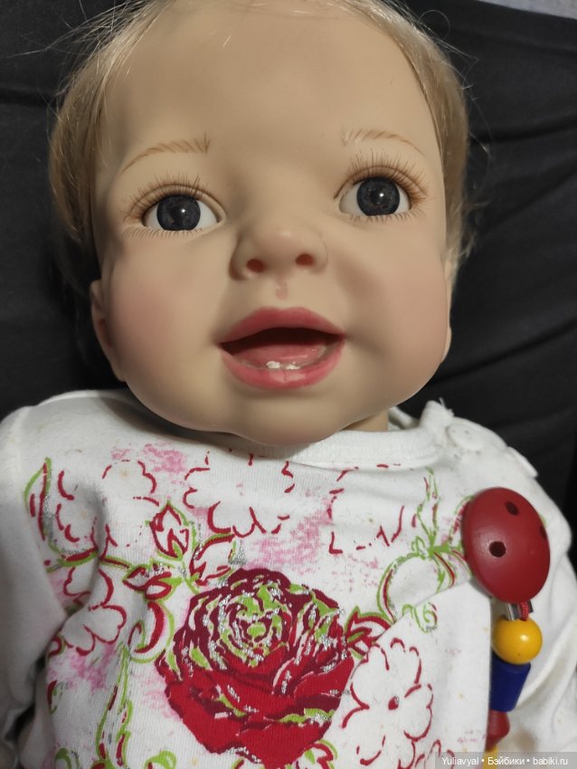 Силиконо-виниловая малышка Селина от Doris Stannat (фото 3)