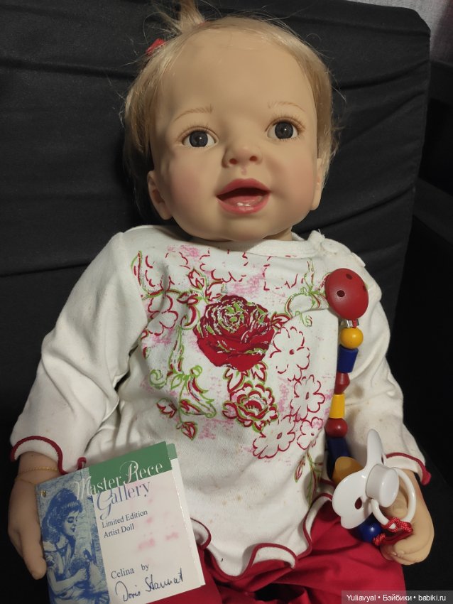 Силиконо-виниловая малышка Селина от Doris Stannat (фото 2)