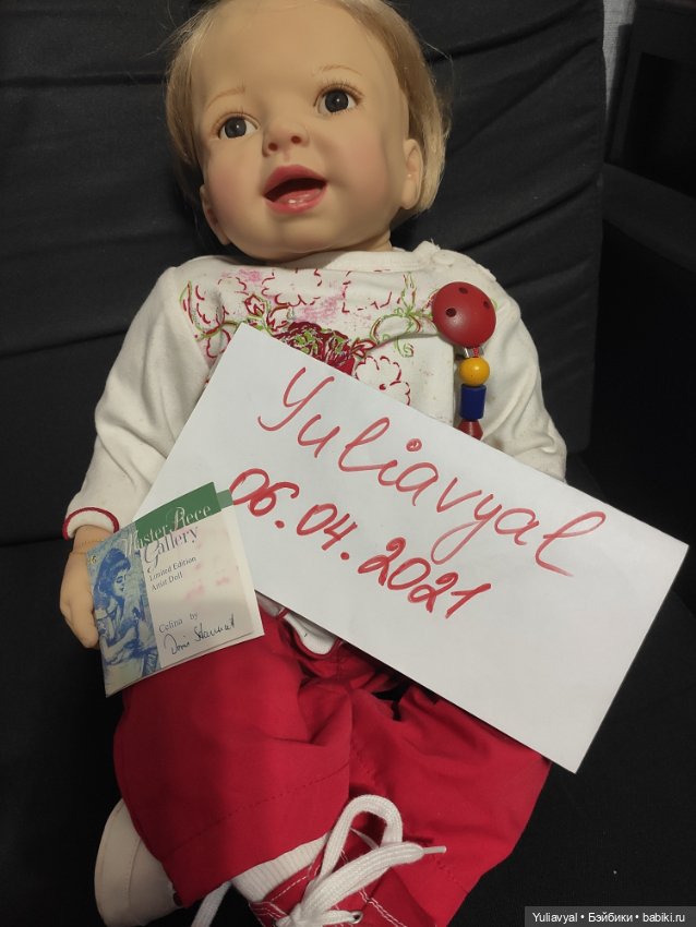 Силиконо-виниловая малышка Селина от Doris Stannat (фото 4)