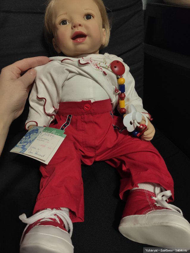 Силиконо-виниловая малышка Селина от Doris Stannat (фото 5)