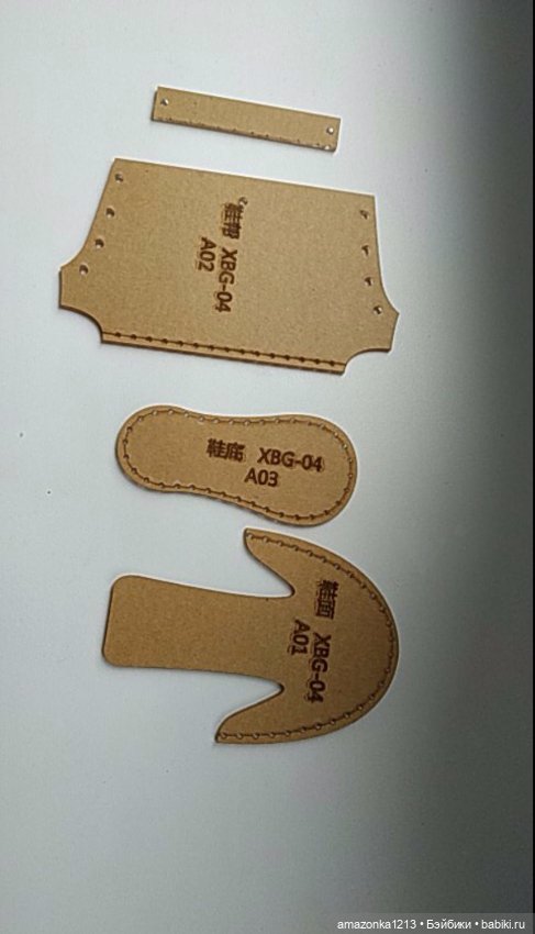 Лекало для изготовления кукольной обуви (фото 4)