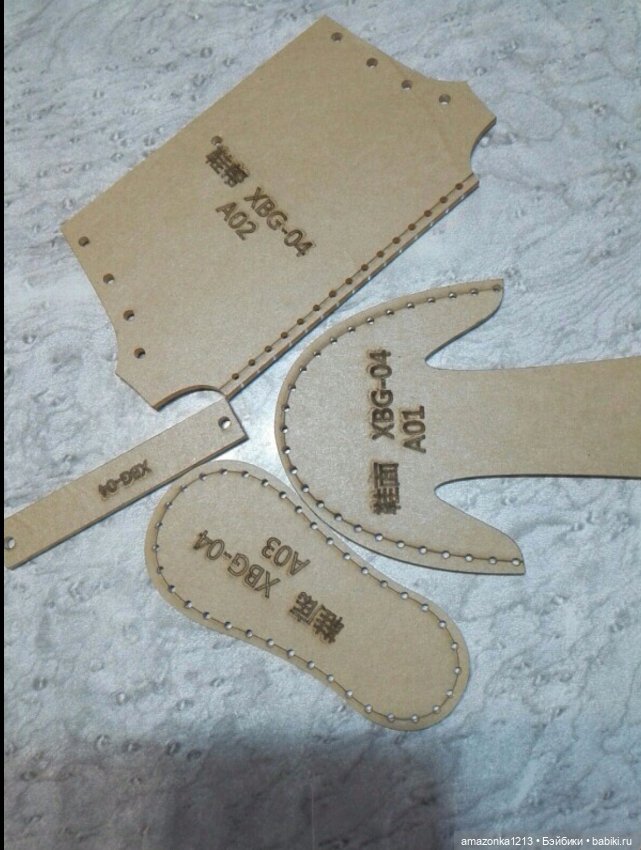 Лекало для изготовления кукольной обуви (фото 3)