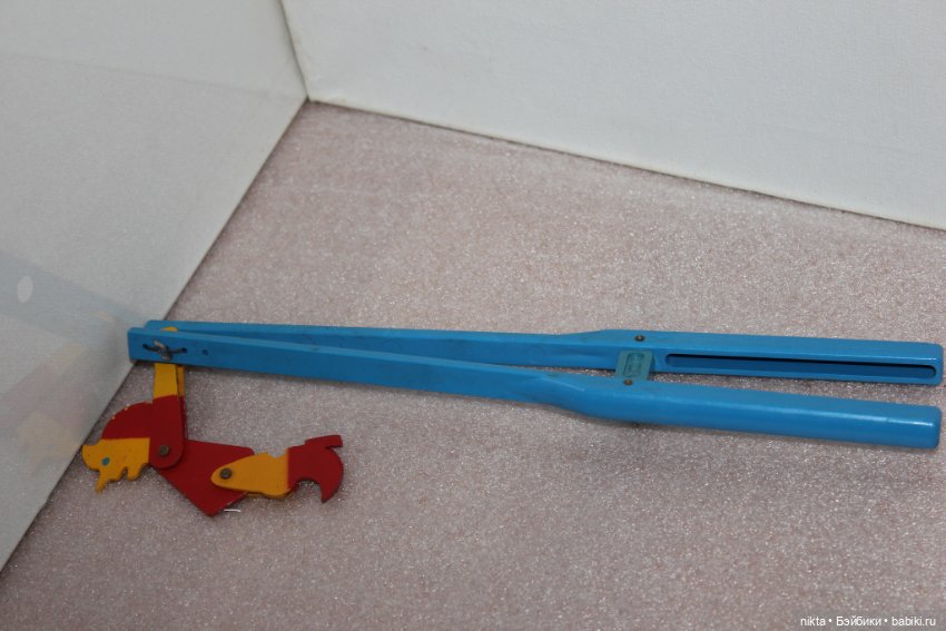 Редкая игрушка СССР Буратино, механическая игрушка