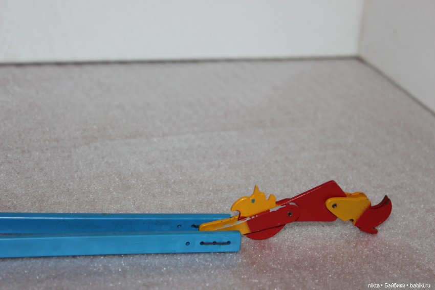 Редкая игрушка СССР Буратино, механическая игрушка (фото 4)