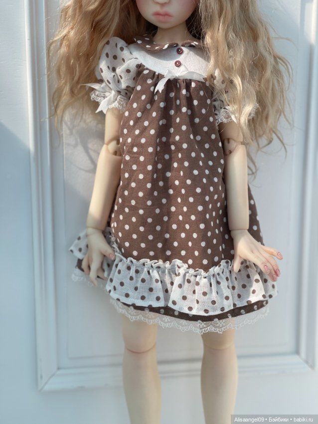 Лот из двух платьев на куколку Кайе Виггс СД (фото 7)