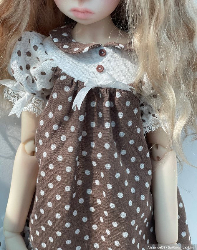 Лот из двух платьев на куколку Кайе Виггс СД (фото 8)