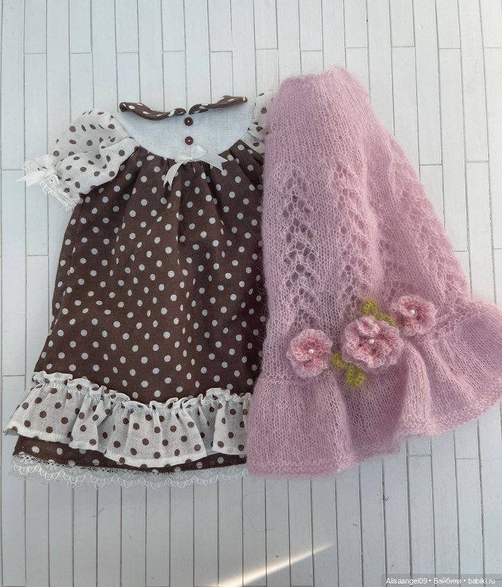 Лот из двух платьев на куколку Кайе Виггс СД (фото 9)