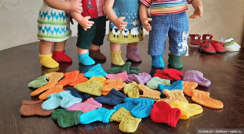 Вязаные носочки для Вихтелей. Обновлено 1мая (фото 7)