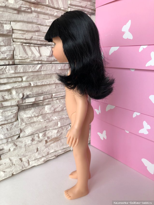 Карина полячка с прямым пробором, чёлкой, карими глазами, Паола Рейна(Paola Reina), нюд (фото 4)