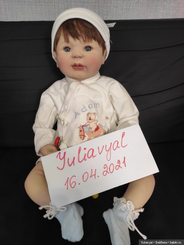 Силиконо-виниловый малыш от Angela Harris