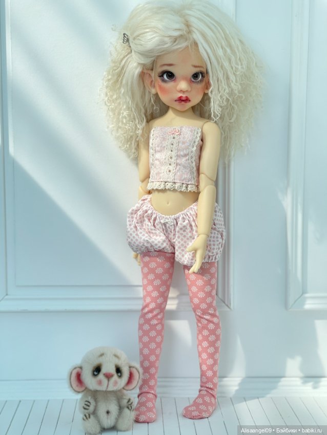 Одежда на куколку Кайе Виггс мсд от мастера из Франции (фото 3)