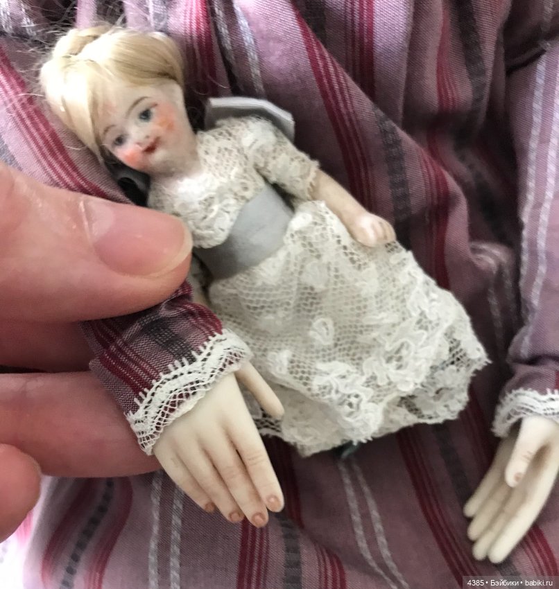 Авторская фарфоровая кукла (фото 7)