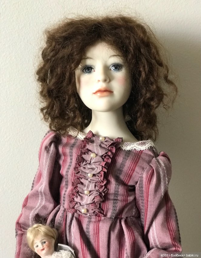 Авторская фарфоровая кукла (фото 4)