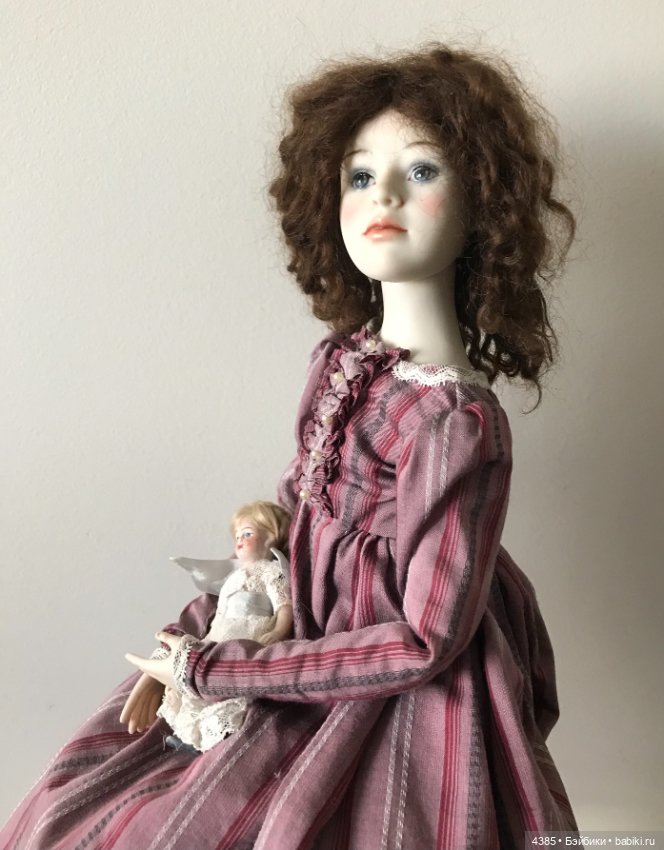 Авторская фарфоровая кукла (фото 5)