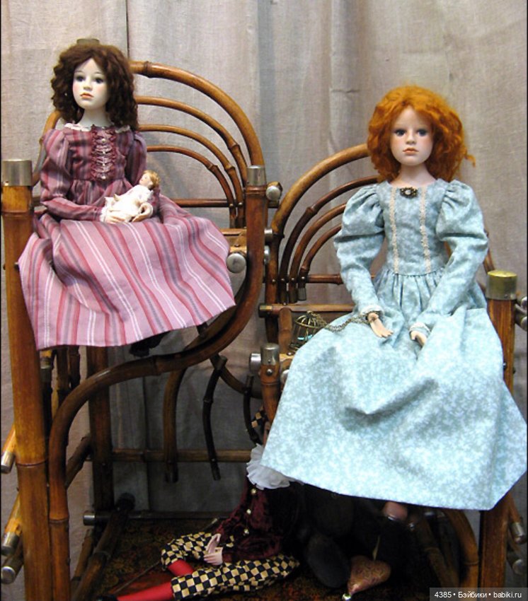 Авторская фарфоровая кукла (фото 9)