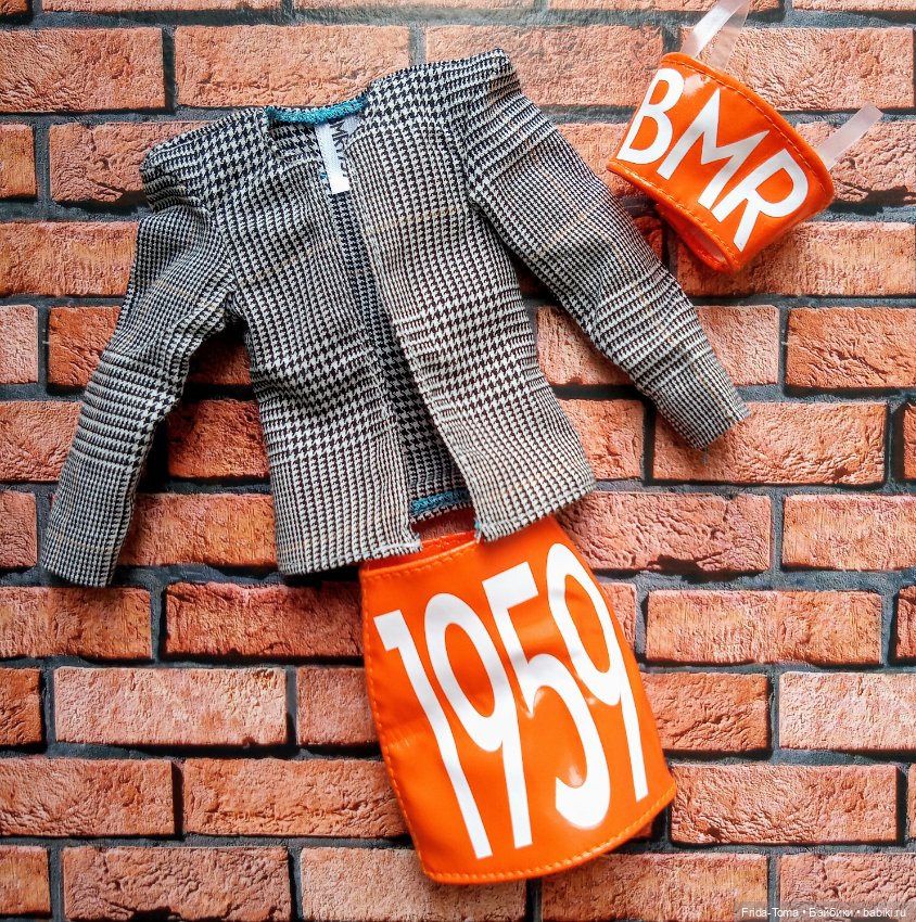 Аутфит от Барби БМР BMR 1959 Клодетт петит безграничные движения, МТМ (фото 2)