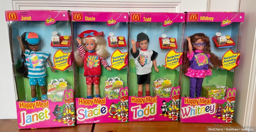 Обаятельная девочка Стейси с миниатюрами от МакДональдс / Stacie Happy meal (фото 2)