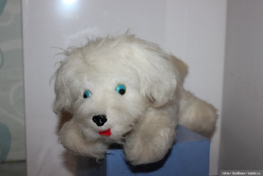 Мягкая игрушка СССР Собака, щенок