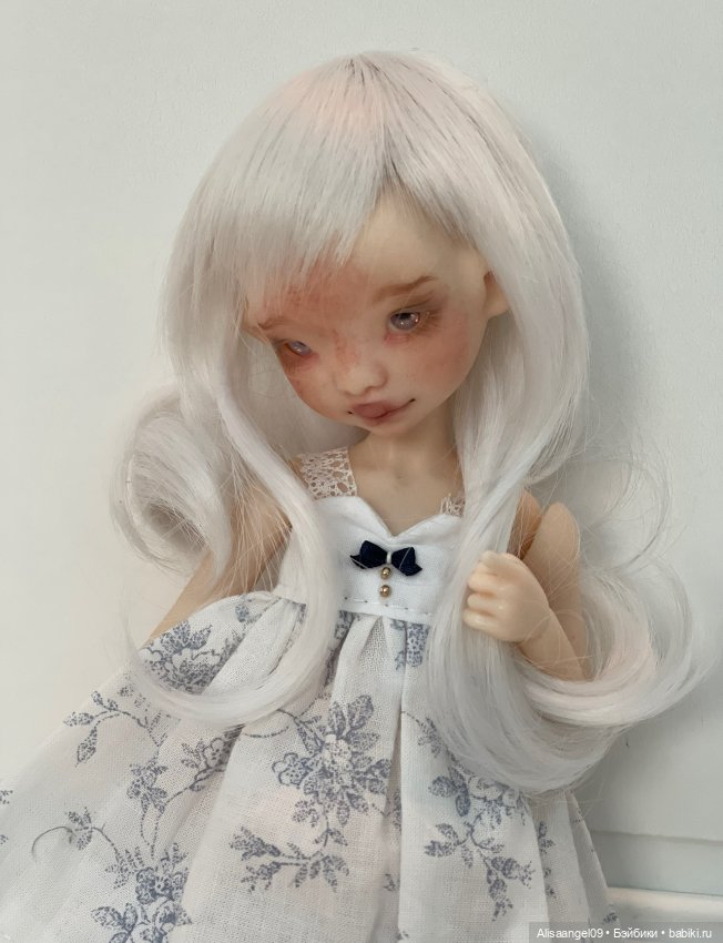 Одежда и 2 парика на куколку аппи от dustofdolls (фото 8)