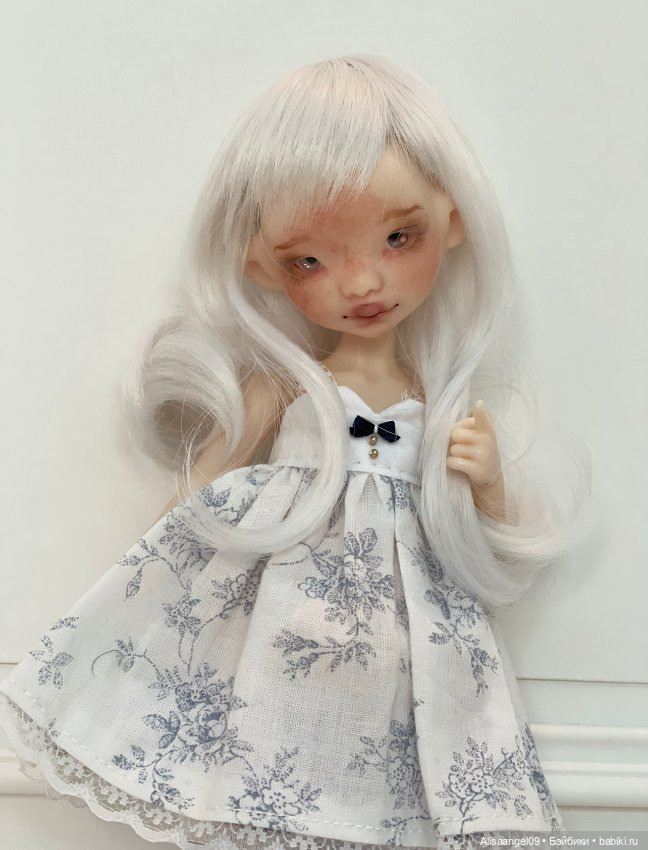 Одежда и 2 парика на куколку аппи от dustofdolls (фото 9)