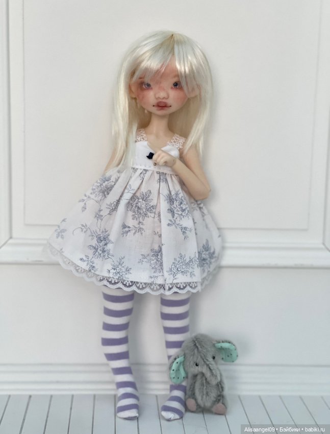 Одежда и 2 парика на куколку аппи от dustofdolls (фото 3)