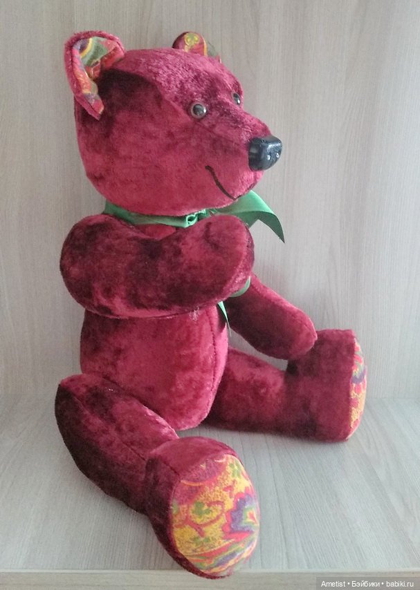 Плюшевый мишка винтаж (реплика 45 см) (фото 2)