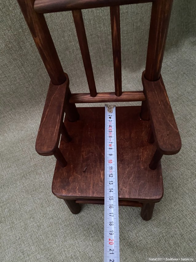 Кукольное кресло - стул — Кукольная мебель (фото 3)