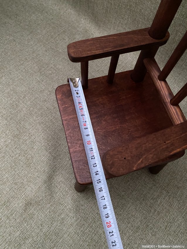 Кукольное кресло - стул — Кукольная мебель (фото 4)